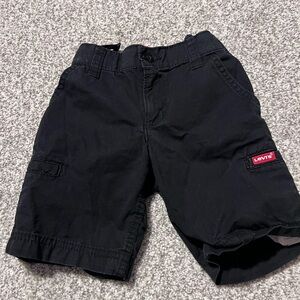 Levi's Kids Dark Shorts with Logo